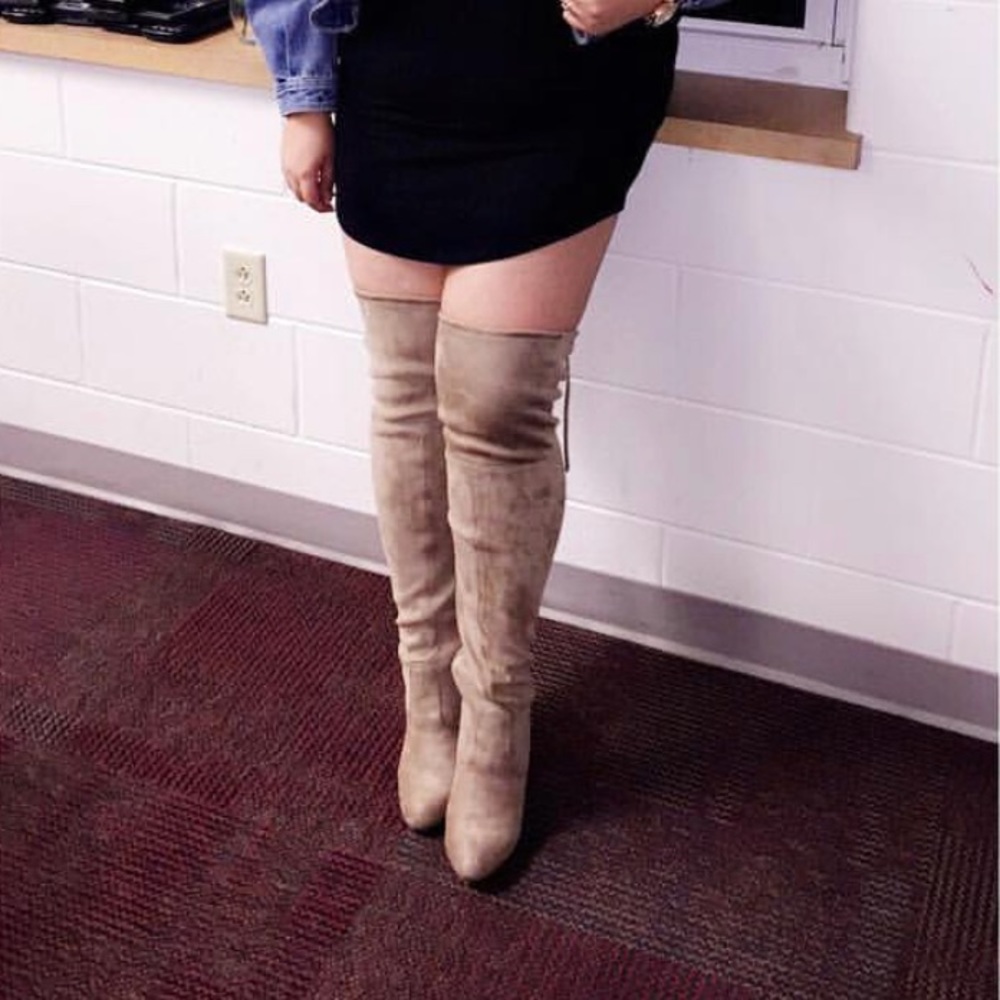 Thigh high boots